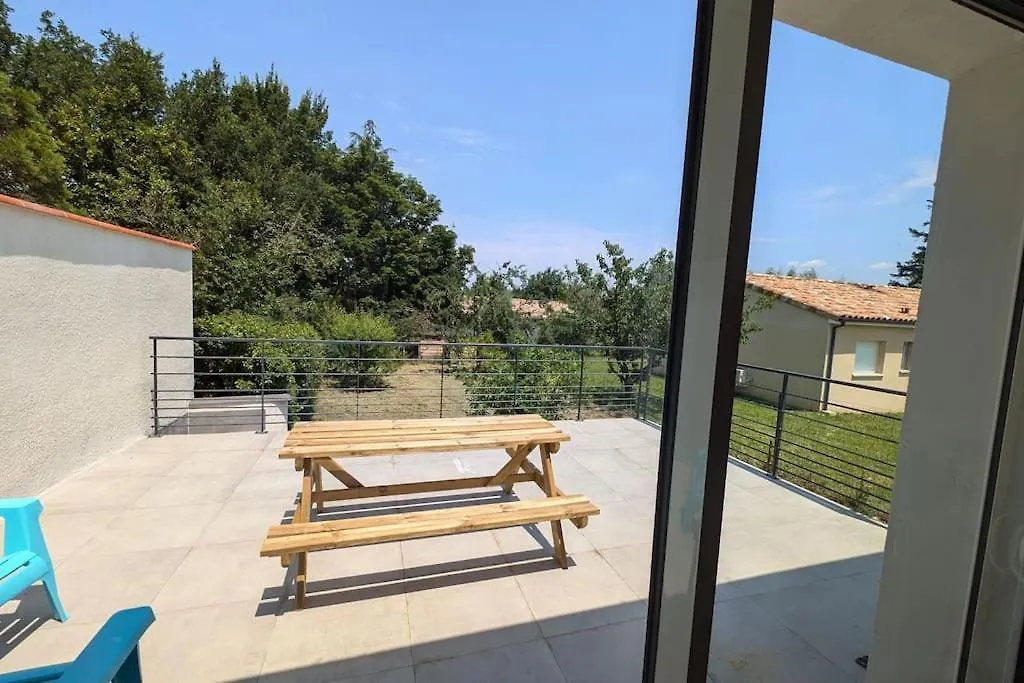 Calme, 2 Chambres, Terrasse,Wifi Tv Connectee Clim Saix  Saix (Tarn)