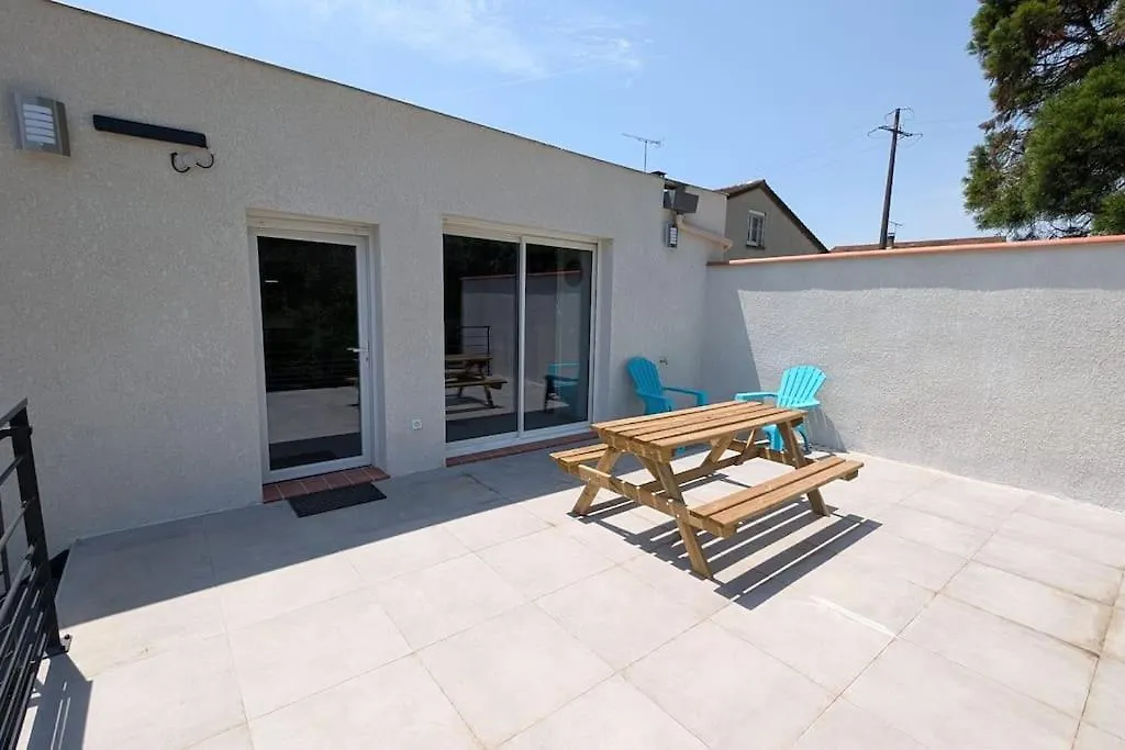 Calme, 2 Chambres, Terrasse,Wifi Tv Connectee Clim Saix